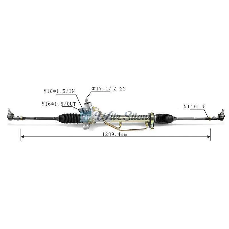 Auto Parts Hydraulic Power Steering Gear 1H0 422 803A for VW GOLF III Cabriolet (1E7) 1993-1998