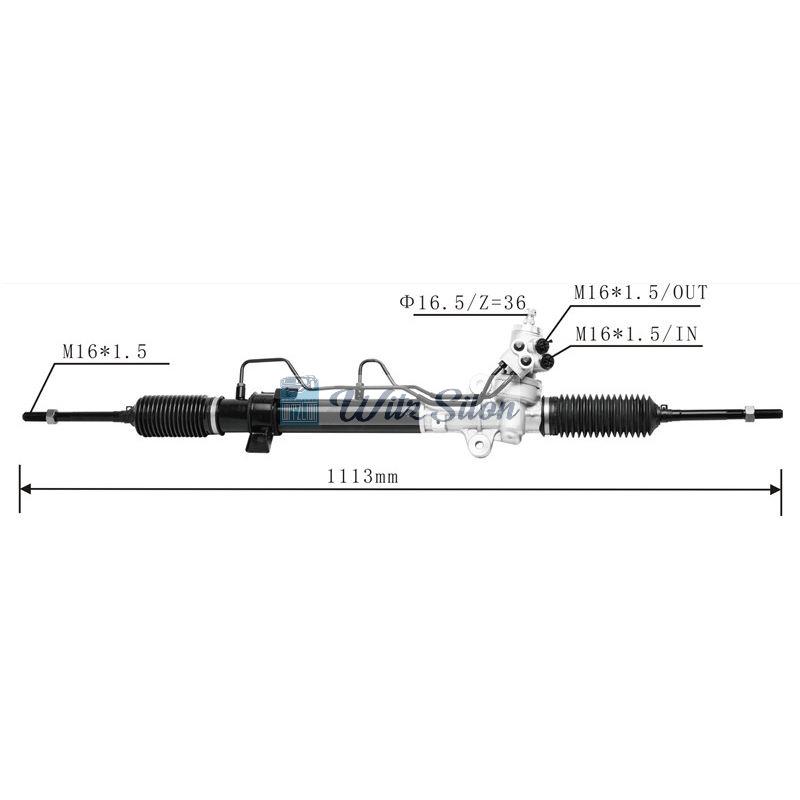 Steering Gear Power Steering Rack for HYUNDAI TUCSON 2004-2010 57700-2E000 57700-1F000
