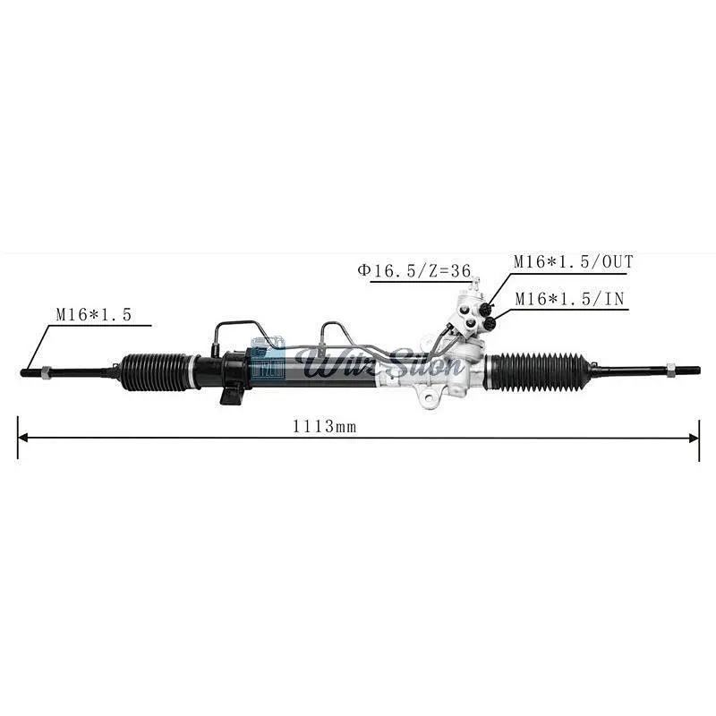 Steering Gear Power Steering Rack for HYUNDAI TUCSON 2004-2010 57700-2E000 57700-1F000