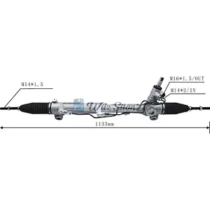 UC2B-32-110 AB313504BG Auto Parts Power Steering Rack for MAZDA BT50 4WD Ford Ranger