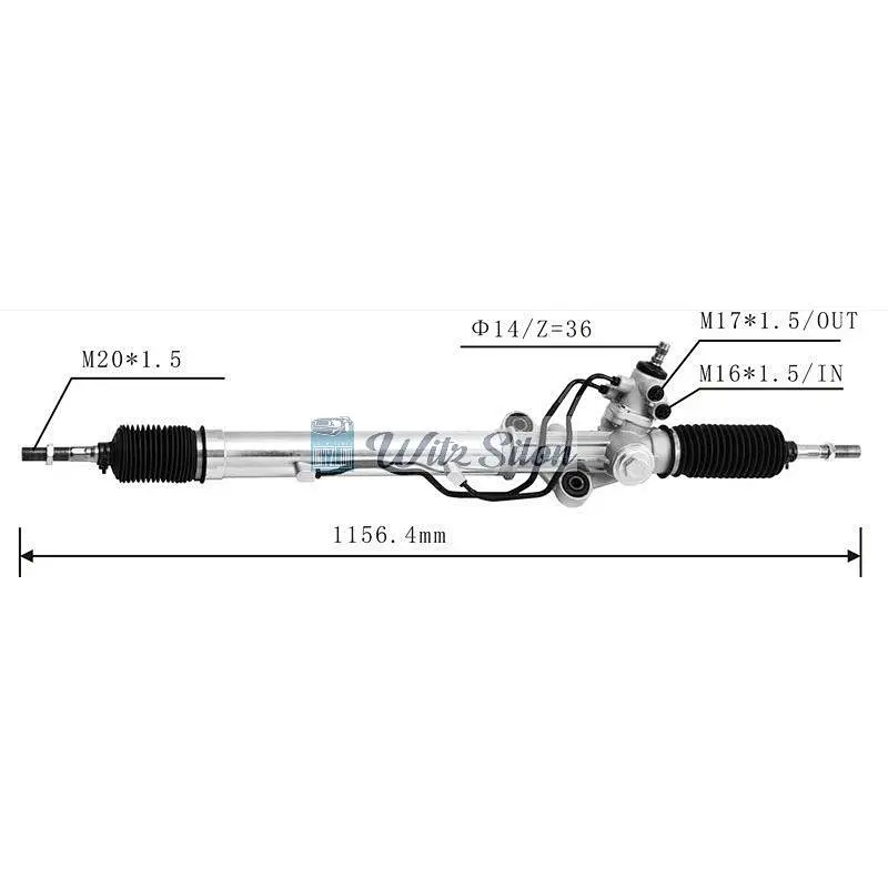 44250-60060 LHD Hydraulic Power Steering Rack For Toyota PRADO (_J1_) 1998-2007