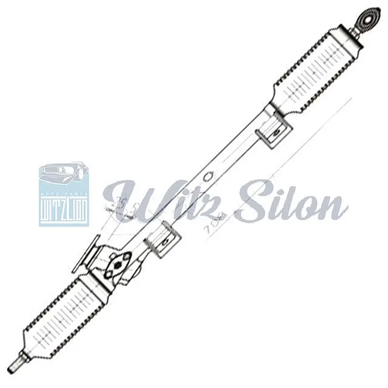 Power steering rack and pinion for PEUGEOTS 504 4002.47