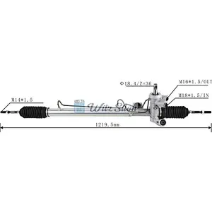 50938-08AA 157164 Steering Gear Power Steering Rack for Dodge stratus 2001-2006