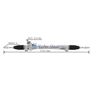 45510-42030 45510-42080 45510-42230 45510-0R030 45510-0R010 45510-42100 LHD Hydraulic Power Steering Rack For Toyota RAV 4 III