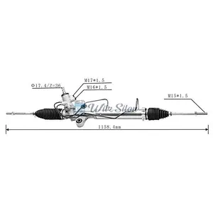 44200-26480 44200-26530 Car Steering Rack Gear Box for Toyota Hiace