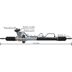 Steering Gear Power Steering Rack for HYUNDAI SONATA 1999-2005 57700-09000 57700-38020 57700-38200 57700-39000