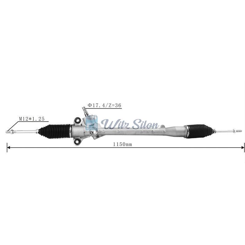 45510-BZ120 45510-BZ160 RHD Hydraulic Power Steering Rack For Toyota AVANZA II (F65_) 2011-