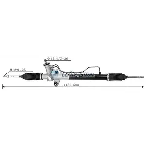 44200-BZ142 RHD Steering Gear Power Steering Rack for Daihatsu Granmax 2012-2016