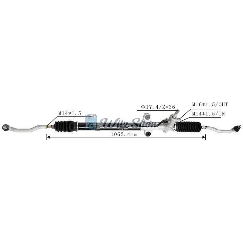 High Quality Car Parts Steering System Steering Gear Steering Rack for Toyota 53601-S84-A02