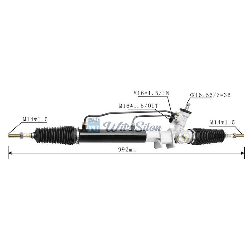 High Quality Car Parts Steering System Steering Gear Steering Rack for CHEVROLET 0K72A32110