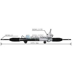 52013466AM 52013466AG 52013466AK 52013466AI Steering Gear Power Steering Rack for Dodge Dakota 2WD 4WD 3.7L 4.7L 2005-2012