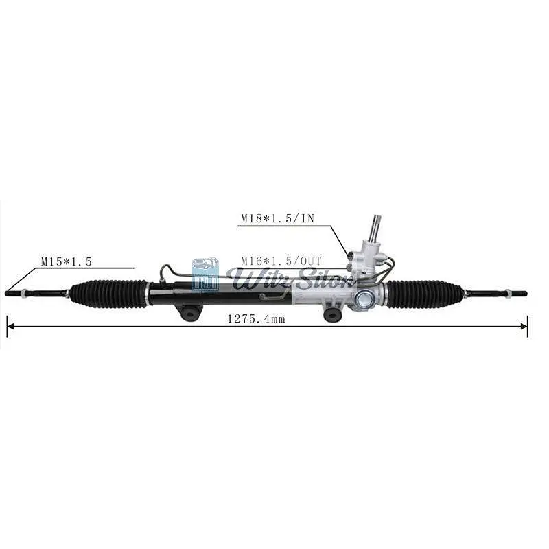 52013466AM 52013466AG 52013466AK 52013466AI Steering Gear Power Steering Rack for Dodge Dakota 2WD 4WD 3.7L 4.7L 2005-2012