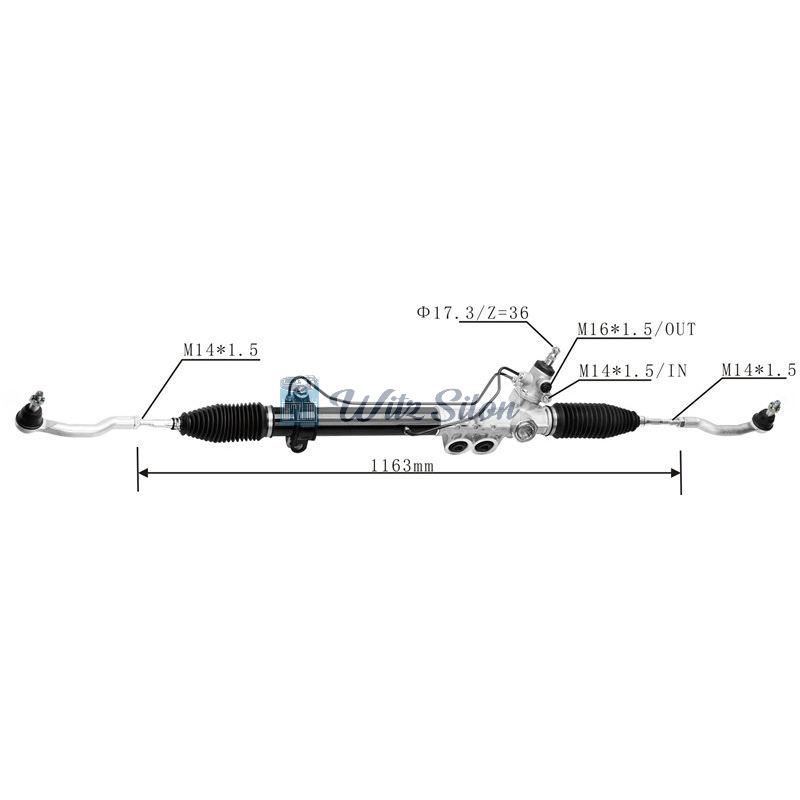 High Quality Car Parts Steering System Steering Gear Steering Rack for NISSAN 49001-JR810