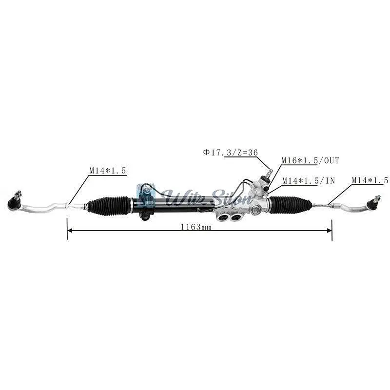 High Quality Car Parts Steering System Steering Gear Steering Rack for NISSAN 49001-JR810