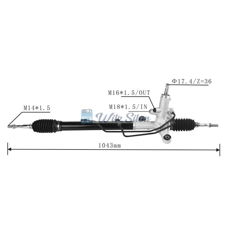 High Quality Car Parts Steering System Steering Gear Steering Rack for Toyota 53601-SNA-A52