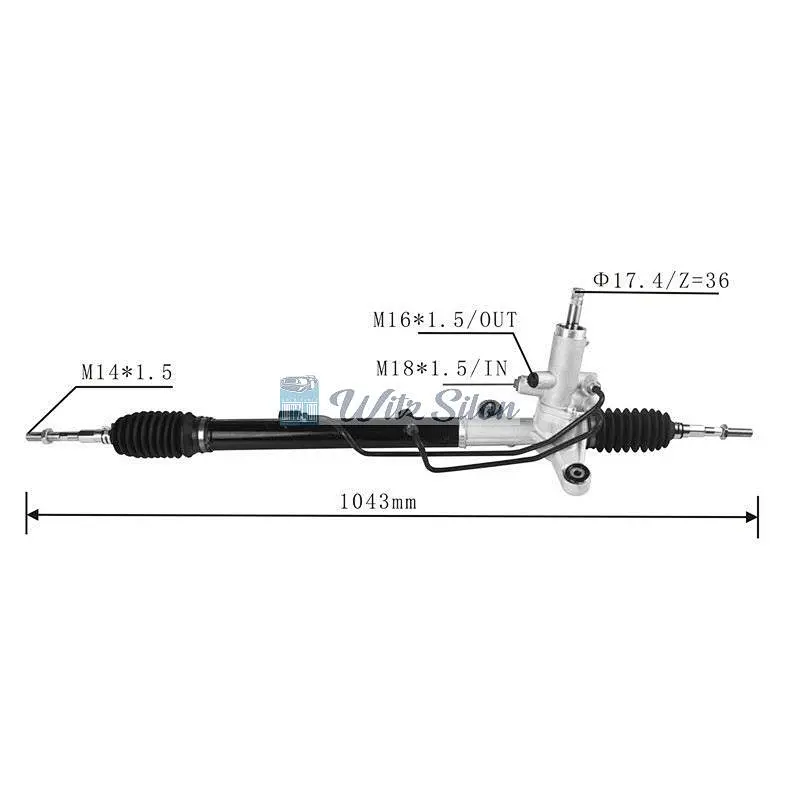 High Quality Car Parts Steering System Steering Gear Steering Rack for Toyota 53601-SNA-A52