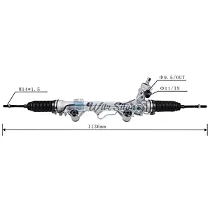 High Quality Car Parts Steering System Steering Gear Steering Rack for FORD 1L5ZE280AA