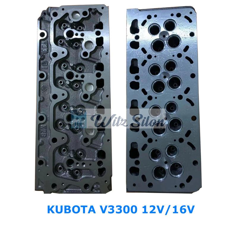Cylinder Head KUBOTA V2203 V1902 D1105 V2403 PF6T V3300 V3600 D1503 D1403 Z750 D722 D905 D902 V1305 V1505 V2003 V1903 D1005 D1102