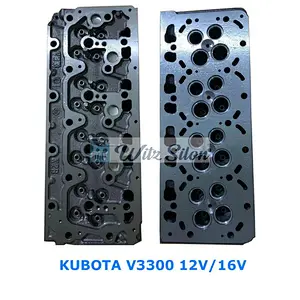 Cylinder Head KUBOTA V2203 V1902 D1105 V2403 PF6T V3300 V3600 D1503 D1403 Z750 D722 D905 D902 V1305 V1505 V2003 V1903 D1005 D1102