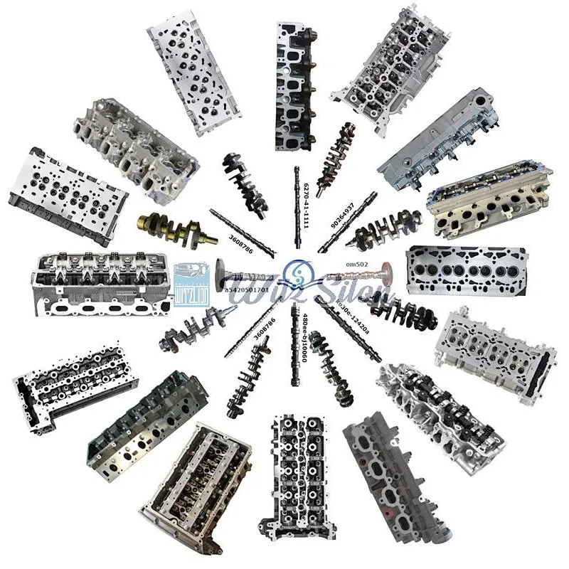 Cylinder Head KUBOTA V2203 V1902 D1105 V2403 PF6T V3300 V3600 D1503 D1403 Z750 D722 D905 D902 V1305 V1505 V2003 V1903 D1005 D1102