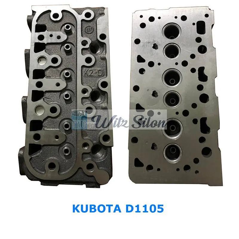 Cylinder Head KUBOTA V2203 V1902 D1105 V2403 PF6T V3300 V3600 D1503 D1403 Z750 D722 D905 D902 V1305 V1505 V2003 V1903 D1005 D1102