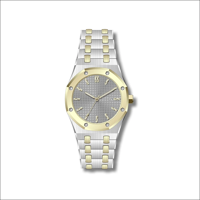Famous classic minimalist Men stainless steel watches with date