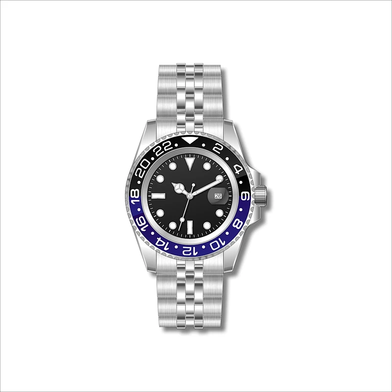 Famous Classic Quartz Men's Stainless Steel Watches