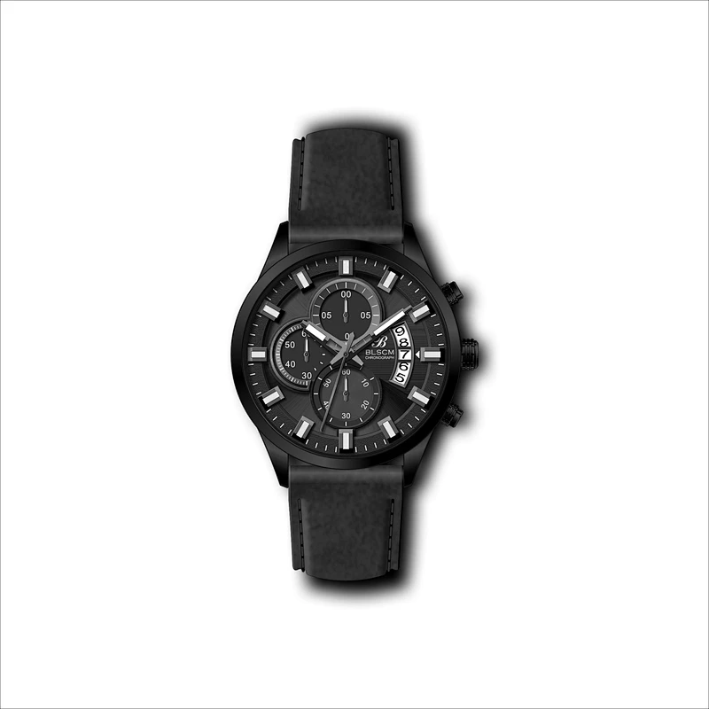 Japan Chronograph Sports Men Watches with leather band