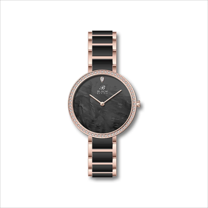 Ladies Stainless Steel Watches with Ceramic