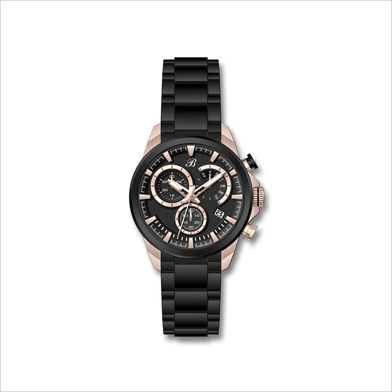 Fashion Sports Men Stainless Steel Watch