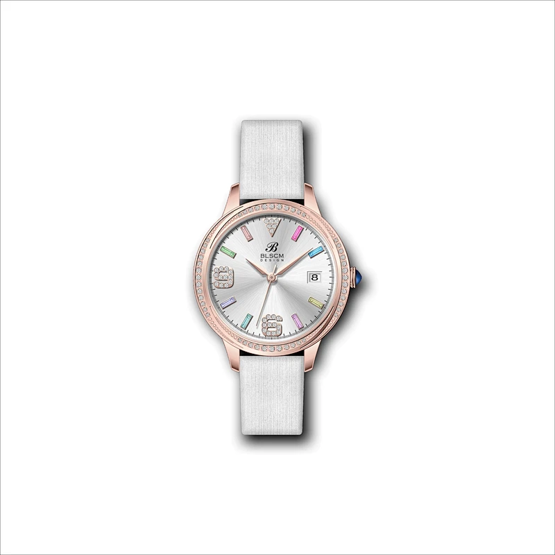 Ladies Luxury Stainless Steel Watches Leather watches