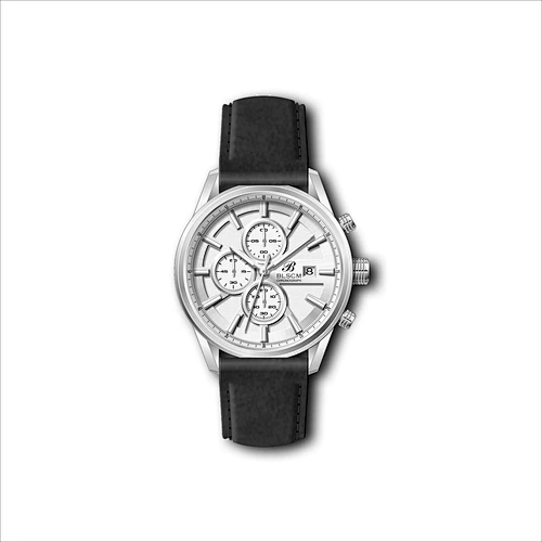 Sports Chronograph Gents Watches With Leather band