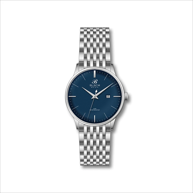 Quartz Simple Couple Stainless Steel Watches