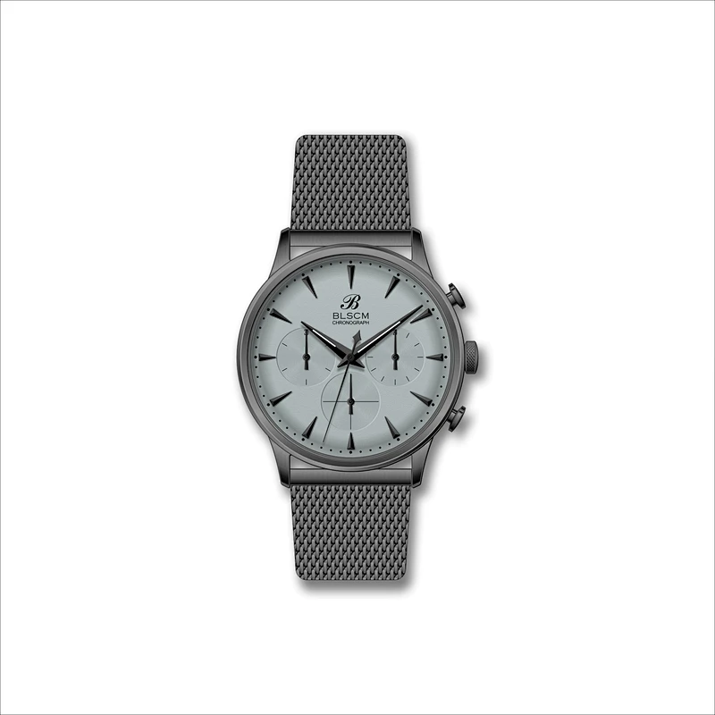 Guangzhou Chronograph Stainless Steel Watch Water Resistant