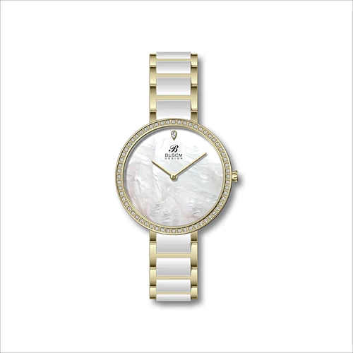 Ladies Stainless Steel Watches with Ceramic