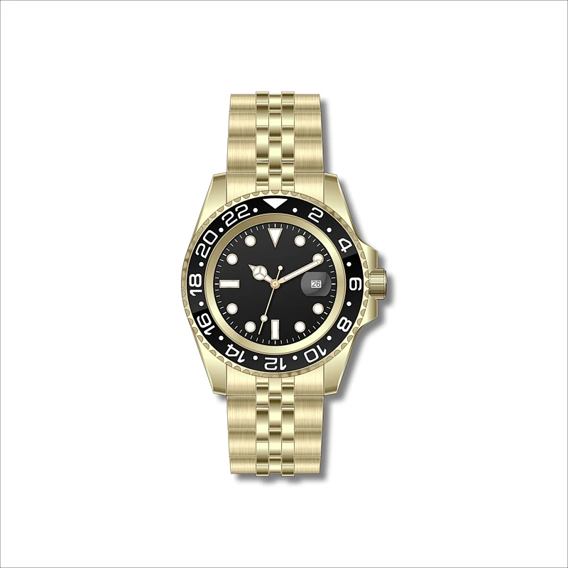 Famous Classic Quartz Men's Stainless Steel Watches