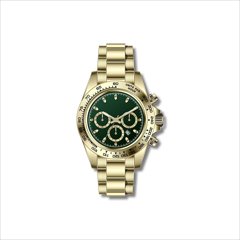 Classic Chronograph Gents Stainless Steel Watches