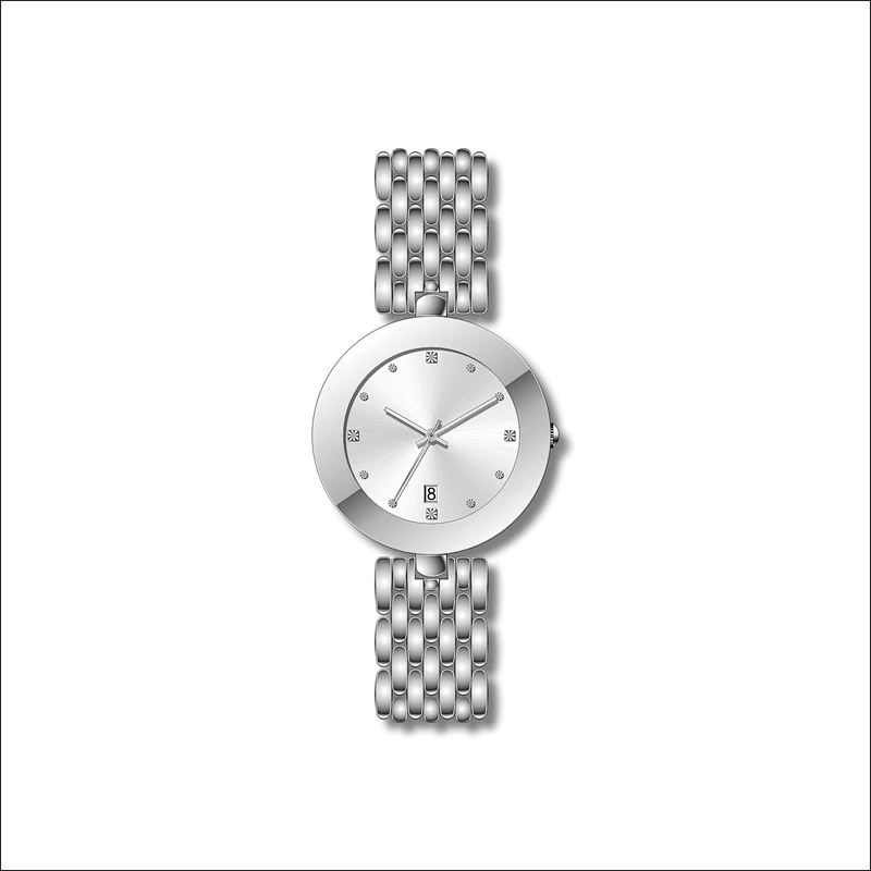 Famous Couple Classic Stainless Steel Watches