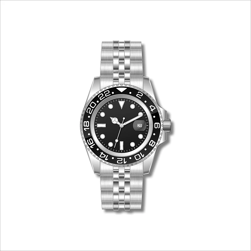 Famous Classic Quartz Men's Stainless Steel Watches