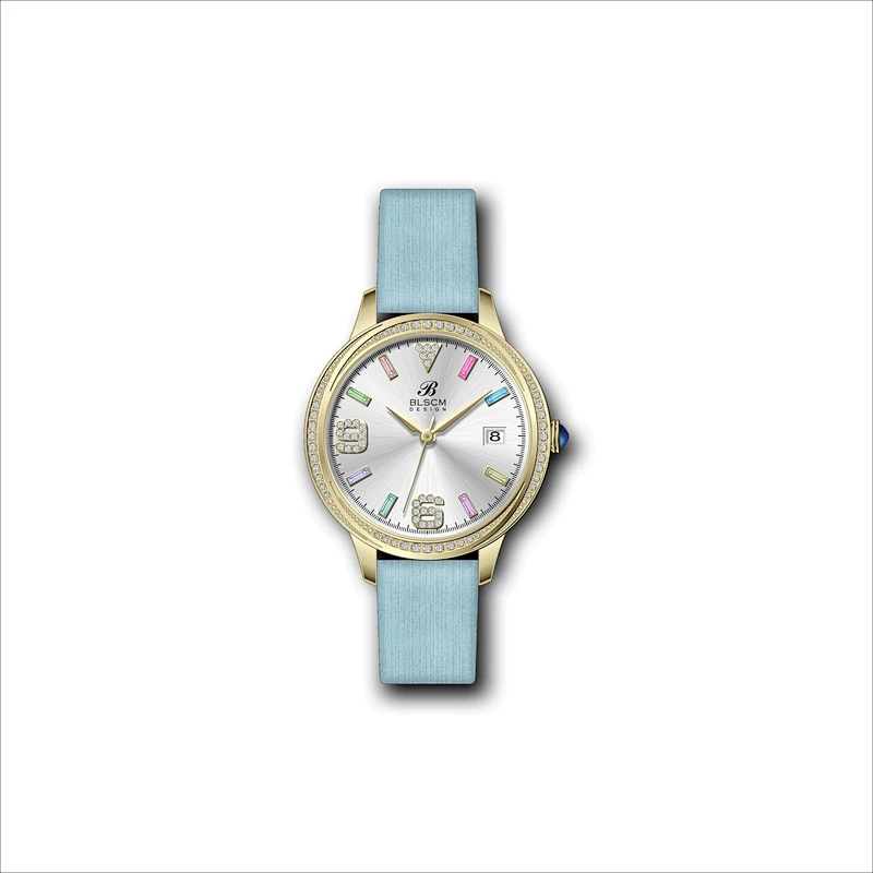 Ladies Luxury Stainless Steel Watches Leather watches
