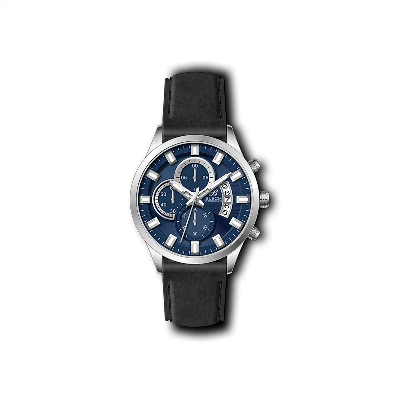 Japan Chronograph Sports Men Watches with leather band
