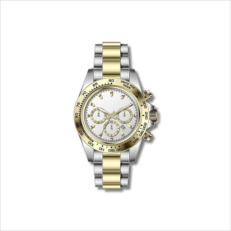 Classic Chronograph Gents Stainless Steel Watches