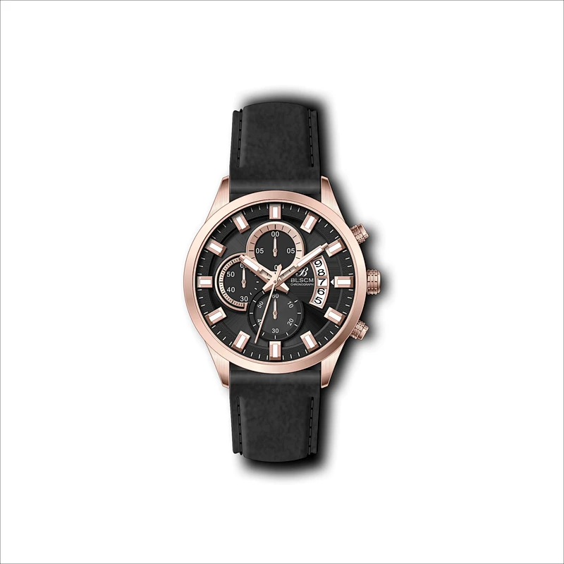 Japan Chronograph Sports Men Watches with leather band