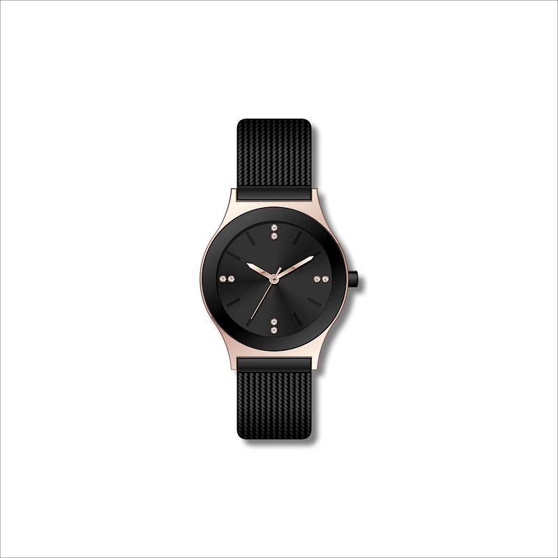 Simple Couple Stainless Steel Watches