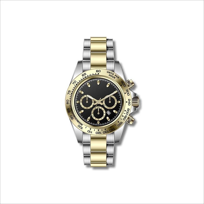 Classic Chronograph Gents Stainless Steel Watches