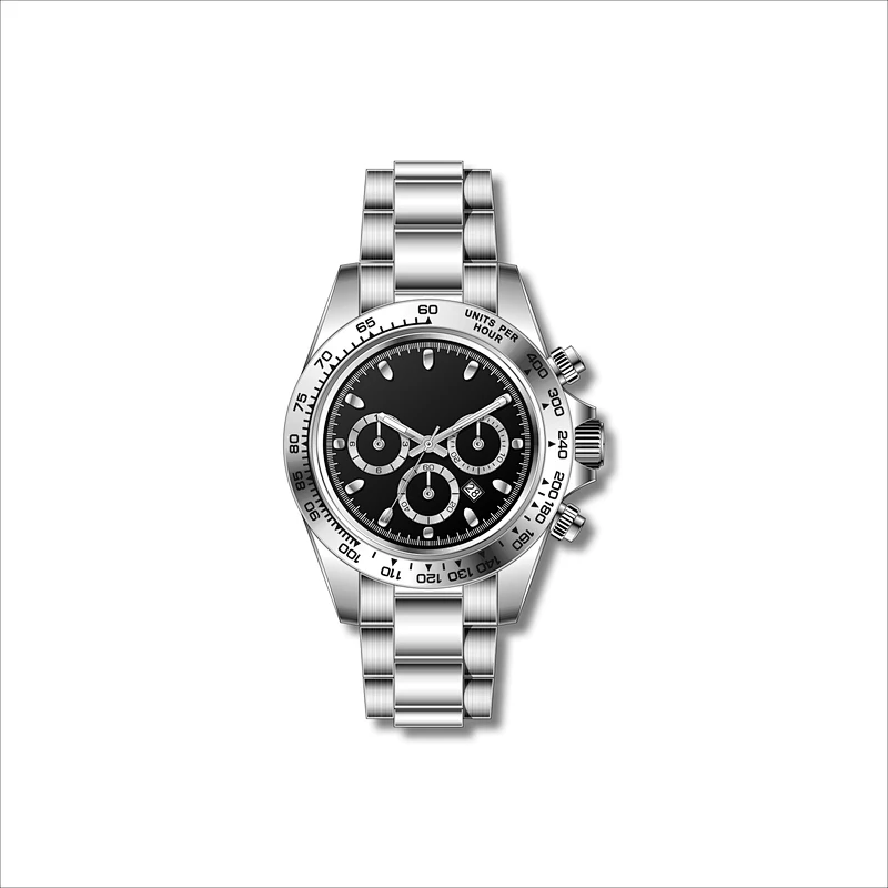 Classic Chronograph Gents Stainless Steel Watches