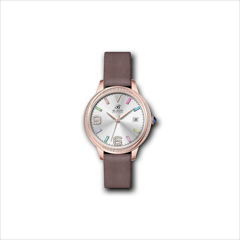 Ladies Luxury Stainless Steel Watches Leather watches