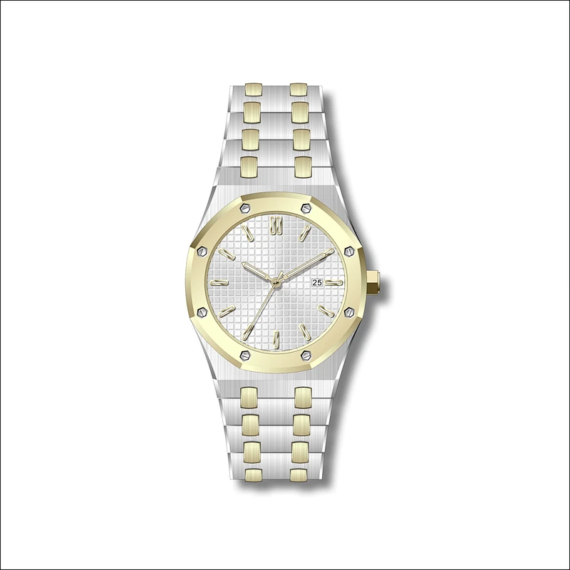 Famous classic minimalist Men stainless steel watches with date