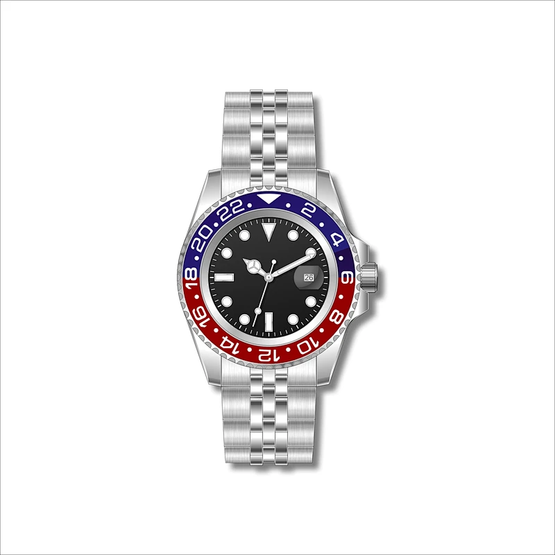 Famous Classic Quartz Men's Stainless Steel Watches