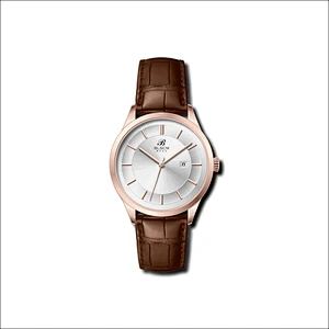Minimalist Business Men Watches with leather band